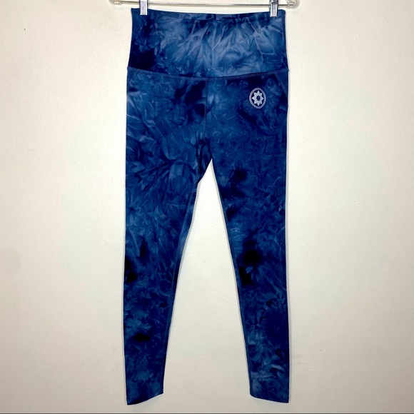 Beyond Yoga Pants - Beyond Yoga Lux High Waisted Tie Dye Leggings Size Large